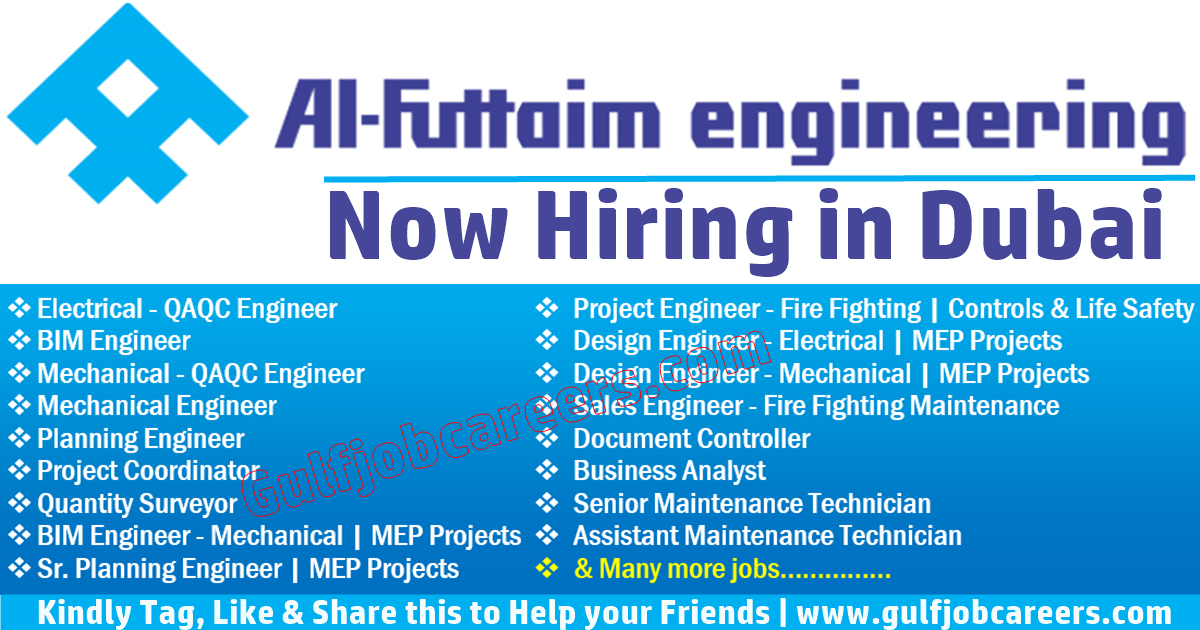 Al Futtaim Engineering Jobs Careers Dubai UAE 2024