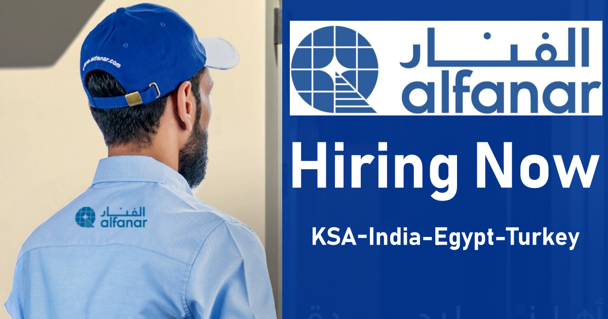 Alfanar Jobs & Careers Saudi ArabiaIndiaEgypt