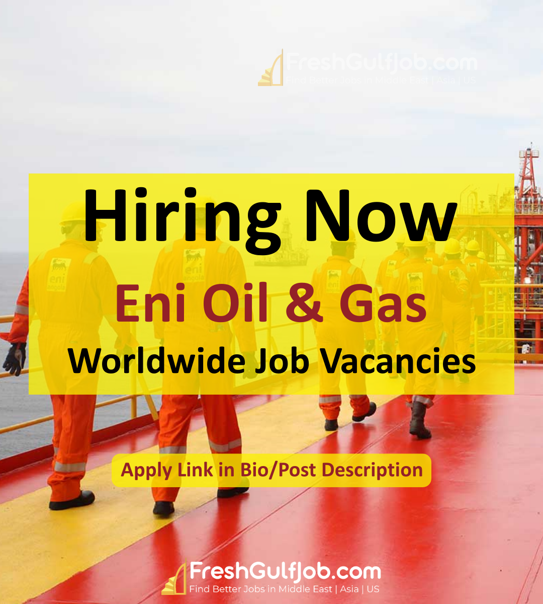 Eni Jobs | Eni Oil And Gas Careers Worldwide 2024