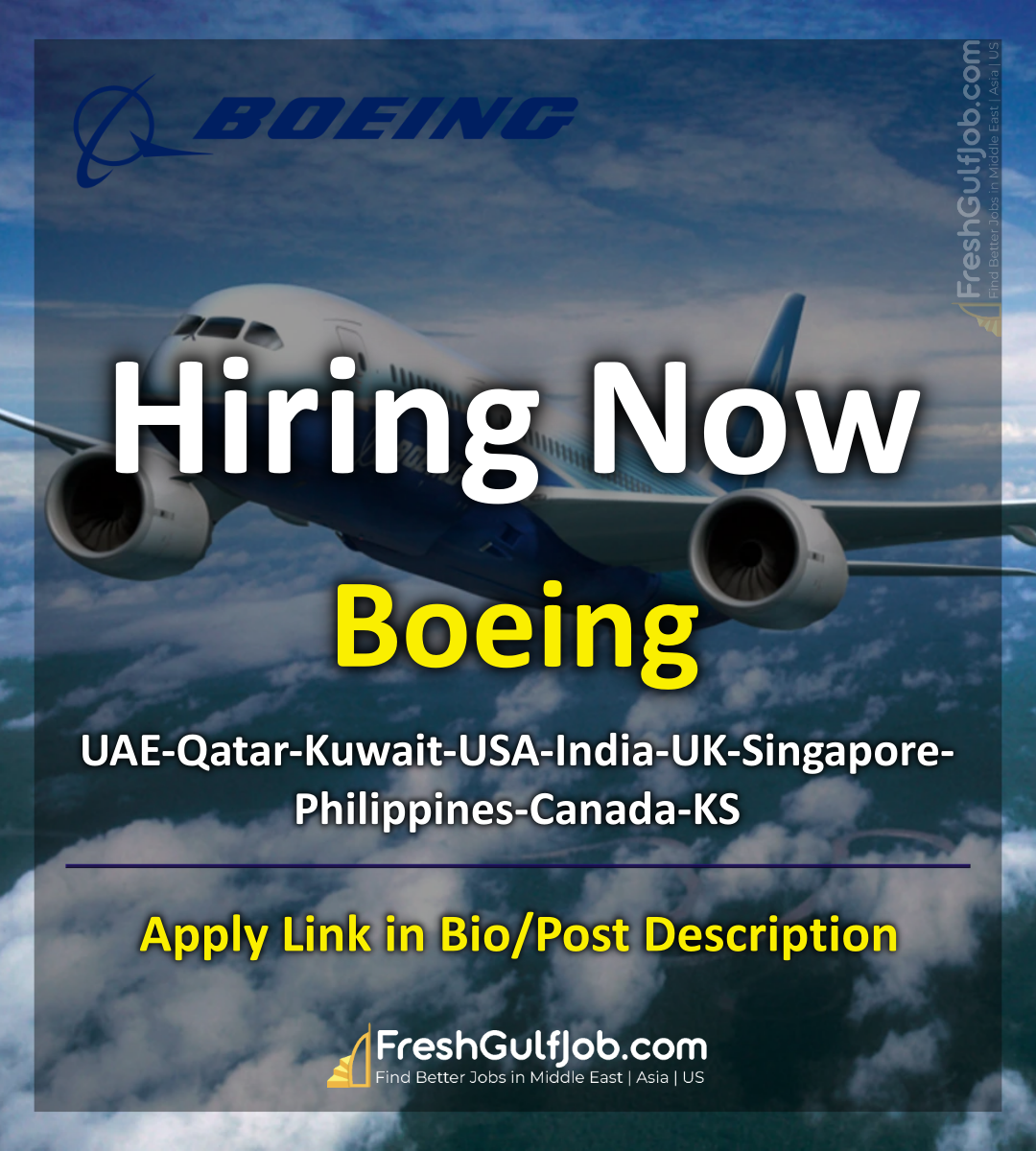 Boeing Careers UAEQatarKuwaitUSAIndiaUKSingaporePhilippines