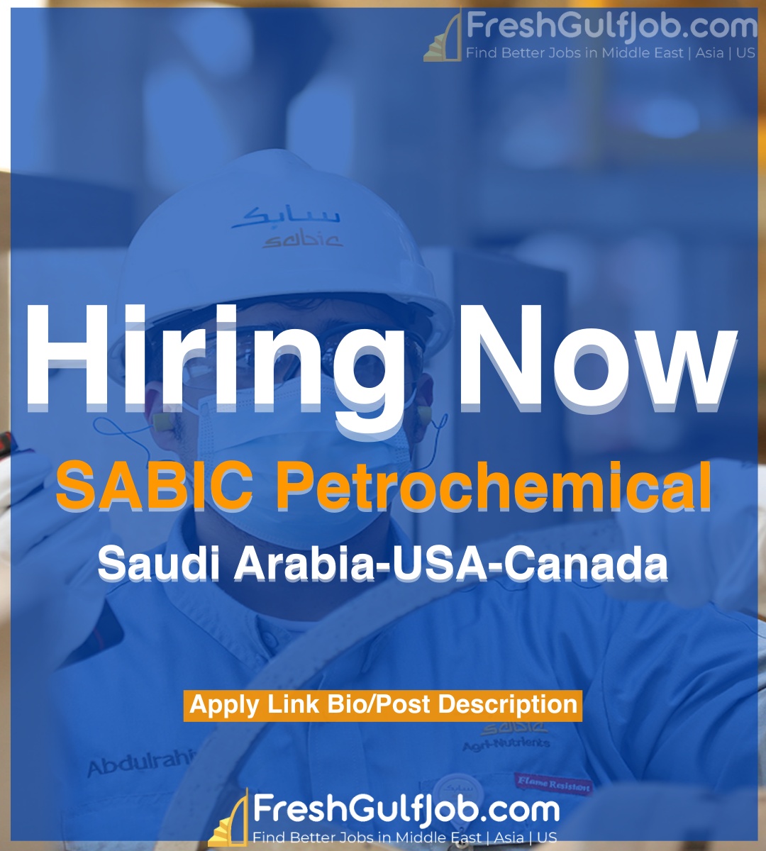 SABIC Careers SABIC Petrochemical Jobs 2024