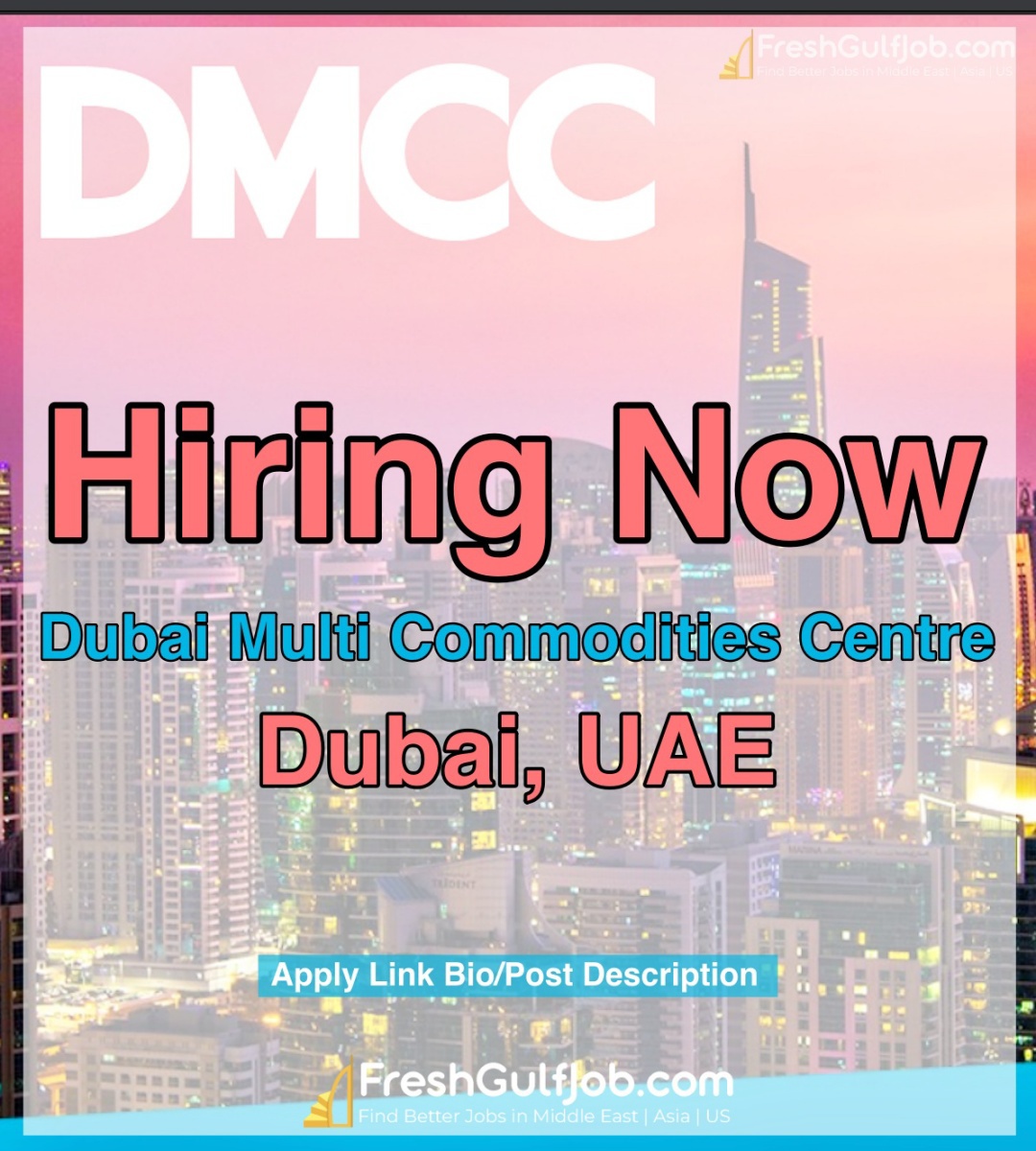 DMCC Careers Dubai - UAE (2024)